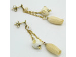 Boucles d'oreilles fleurs DUNE