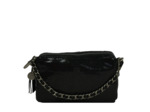 Mila Louise Mama XS BB Petit Sac Trotteur Cuir Résille Noir