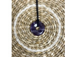 Pendentif donut améthyste