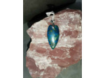 Pendentif Agate bleue OLPA932
