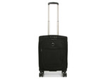 Delsey Helium Dlx Valise Trolley Cabine Slim 4 Roues 55 cm Noir