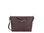 Lancaster Maya Double Kba Sac Trotteur 517-105 Bordeaux Foncé