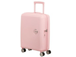 American Tourister Sound Box Spinner 67 cm Valise Cabine Trolley 4 Roues Pink Pastel