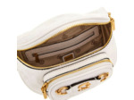 Guess Izzy Sac banane Logo pivoine Light denim
