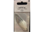 2 Plumes blanches argent