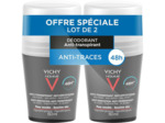 Deodorant Bille Anti-transpirant 48h Peaux Sensibles 2x50 ml Homme Vichy