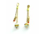 Boucles d'oreilles Citrus Coral