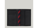 Tommy Hilfiger Johnson Portefeuille français Cuir Os Black