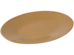 Table Passion - Plat ovale 41.5 cm Bohemia moutarde