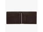 Serge Blanco Vancouver Portefeuille Italien 2 Volets Cuir Chocolat