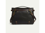 Bleu de Chauffe Sac Postier Eclair M Marron Brun