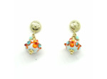 Boucles d'oreilles Aqua Coral