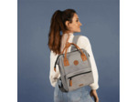 Cabaïa Small New York Sac à Dos 10,5" Gris