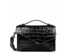 Lancaster Zoé x Lancaster Sac Trotteur Anna 480-010 Noir Croco