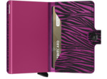 Secrid Miniwallet Zebra Porte-Cartes Fuschia