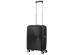 American Tourister Sound Box Spinner 55 cm Valise Cabine Trolley 4 Roues Black Bass