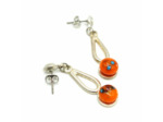 Boucles d'oreilles ajourées PAPAYA