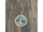 Collier arbre de vie couple en acier inoxydable