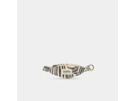 Hindbag Côme Porte Clés Sac Banane Zèbre Ecru