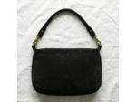 Mila Louise Maey V Sac Porté Travers En Cuir Kaki Dark