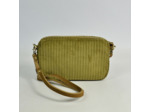 Mila Louise Trotty VFR1 Mini Sac Trotteur Velours Ocre