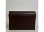 Gérard Darel Ligne M411 Petit Portefeuille En Cuir Lisse Marron