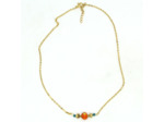 Collier ras de cou PAPAYA