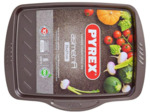 Pyrex - Asimetria - Plaque de Cuisson en Métal Anti-Adhésif 35x27 cm