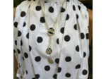 Collier long en Plaqué Argent Scudo