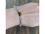 Bracelet chaîne œil de tigre