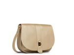 Lancaster Top Double Sac Besace A Rabat 470-61 Champagne In Nude