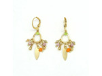 Boucles d'oreilles Jardin d'ailes
