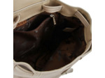 Longchamp Le Pliage Cuir Petit Sac A Dos Naturel
