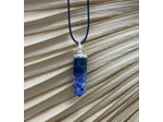 Pendentif pointe sodalite