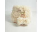Le Voyage En Panier Panpan Mini Sac Bourse Poils Beige