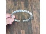 Bracelet homme tressé en acier inoxydable