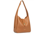 Lancaster Top Double Grand Sac Seau Hobo 470-66 Camel In Orange
