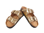 Virginie Darling Tata Rock Sandales cuir T41 Or