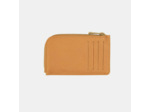 Longchamp Le Foulonné Porte-Cartes En Cuir Noix