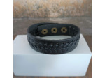 Bracelet cuir homme noir 2