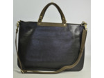 Mila Louise Piper XL LX1 Sac Ordinateur 15" Et Porte Documents Fumé Kaki