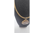 Pendentifs opale marocaine + collier en liège olpa656