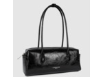 Lancaster Rétro Cube Sac Rectangle En Cuir 577-36 Noir