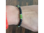 Bracelet Serpentine/Onyx/Hématite