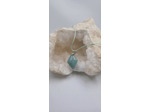 Pendentif amazonite cordon olpa2036