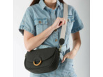Woomen Crocus Sac Porté Travers Végan M Black