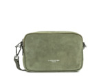 Lancaster Suède Sac Trotteur 2 Compartiments 480-065 Kaki