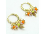 Boucles d'oreilles Jardin d'ailes