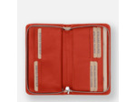 Ateliers Fourès Calista Perséphone Grand Portefeuille H68 Orange