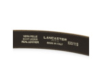 Lancaster Ceinture en Cuir Végétal Homme 601-12 Marron L